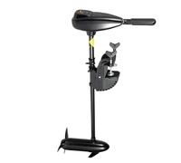Mqwdxzfes Moteur électrique hors-bord 12 V 80 LBS 1,2 CV avec vitesses 5 V/3R - Moteur hors-bord à ondes longues - Pour kayak/bateau - Force de traction de 1850 kg