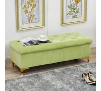 MQXDNFDC Banc ottoman de rangement en velours, banc de rangement rembourré de qualité supérieure, moderne pour la maison, la chambre à coucher, le salon, le couloir, bancs à chaussures, bancs