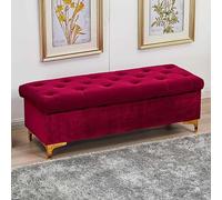 MQXDNFDC Banc ottoman de rangement en velours, banc de rangement rembourré de qualité supérieure, moderne, pour la maison, la chambre à coucher, le salon, le couloir, bancs à chaussures, bancs
