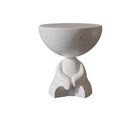MQXDNFDC Table d'appoint design, petite table d'appoint pour petits espaces, petite table ronde moderne pour chambre à coucher, tables d'appoint rondes, salon, décoration d'intérieur, table basse