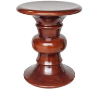 MQXDNFDC Table d'appoint pour canapé, petite table d'appoint artistique, salon, table basse ronde en bois massif, Europe du Nord, table de chevet créative pour chambre à coucher, balcon, table de