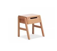 MQXDNFDC Table d'appoint rustique en bois massif moderne et minimaliste pour salon, canapé, petite table d'appoint, table de chevet pour salon