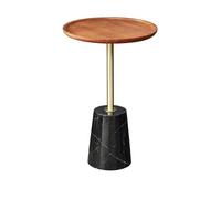 MQXDNFDC Table de canapé pour salon, petite table basse, meuble d'appoint, table d'angle, petite table ronde moderne, table d'appoint (taille : 54 x 35 cm) intéressante (54 x 35 cm)