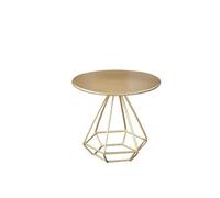 MQXDNFDC Table de canapé pour salon table d'appoint canapé salon simple ménage petite table basse table d'appoint table basse (couleur : noir) intéressant (or)
