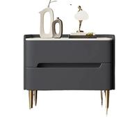 MQXDNFDC Tables d'appoint pour chambre à coucher, table de chevet en bois massif, table de chevet simple et moderne pour chambre à coucher, petite table d'appoint de lit (couleur : 3, taille : 45 cm)