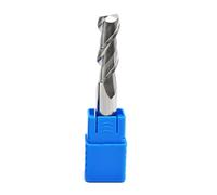 MQXFCZUX 1pc 2 Flute Aluminum Face Mill D8x20x60L Alloy Carbide Milling Cutter Cutting Helix Flat End Mill MQXFCZUX