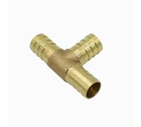 MQXFCZUX 2pcs Type 8mm 10mm 12mm 14mm 16mm Tee Connector Brass Water Splitter Air Pipe Gas Pipe Quick Coupling Pipe Fittings(16mm)