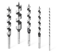 MQXFCZUX 6-40mm High Carbon Steel 230mm Woodworking Ship Auger Drill Bit Hole Saw Hex Shank for Soft Hard Wood PVC 1Pcs(26mm) MQXFCZUX