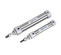 MQXFCZUX CDJ2B CDJ2B10 Double Action Pneumatic Cylinder Single Rod Air Cylinder Stroke CDJ2B16 5 15 20 25 30 40 45 50 60 to 200mm(Strokes 75mm,Bore 10mm) MQXFCZUX