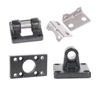 MQXFCZUX Pneumatic Cylinder Bracket Accessories F-SC32/40/50/63/80CA/CB/FA/LB Single Double Ear Base Flange Plate(CB-80) MQXFCZUX