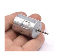 MQXFCZUX RP370-KT/13415/DV DC 12V-24V 7000RPM 24mm Round Carbon Brush Electronic Starter 16MM Long Shaft DIY