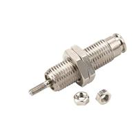 MQXFCZUX Single-Acting Spring Pressure CJPB6/10/15/20 External Thread Needle Type Small Cylinder(CJPB6*10 Threaded) MQXFCZUX