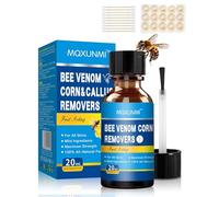 MQXUNMI Bee Venom Corn Remover, 20 ml dissolvant de maïs puissant et efficace, pour les orteils, liquide action rapide pour adultes, seniors, adolescents, athlètes, coureurs