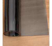 MQXYLF Nappe PVC Transparente Noir Épaisse 1,5mm,Film de Protection en Nappe Imperméable,différentes Tailles,Protecteur de Couverture de Table pour la Cuisine,Table À Manger,Table Basse,Rectangulaire