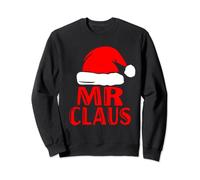 Mr and Mrs Claus Couple Pull De Noël Couples Noël parents Sweatshirt