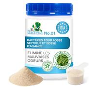 Mr. Bacteria No.1 Nettoyant enzymatique pour Fosse Septique, Activateur Biologique, Accélérateur de biodégradation 500g - 1 pièce