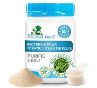 Mr. Bacteria No. 15 Nettoyant enzymatique pour Vos resevoirs d’Eau de Pluie, Produit nettoyant pour réservoir d'eau et Baril Deau de Pluie, nettoie l'eau 500 g - 1 pièce