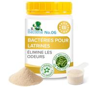 Mr. Bacteria No. 6 Nettoyant enzymatique pour LATRINES, Nettoyant pour Toilettes SÈCHES 500 g - 1 pièce