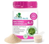 Mr. Bacteria UNI - Traitement bio-enzymatique universel pour fosse septique, station d’épuration, siphon et latrine - 500 g