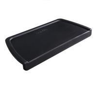 Mr. Barista® Barista Tapis professionnel en silicone avec bord pour porte-filtre Noir L 30 x 15 x 3 cm Idéal pour les fans de café