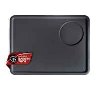 Mr. Barista® Tapis de tamper plat 15 x 20 cm - Tapis professionnel en silicone Barista pour porte-filtre - Antidérapant