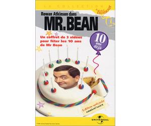 Mr. Bean, 10 ans déjà - Vol.1,2 et 3 : Bonne nuit, Mr. Bean / Attention au bébé, Mr. Bean / Les Malheurs de Mr. Bean / Les Nouvelles aventures de Mr. Bean / Mr. Bean chambre 426 / A la fortune du pot Mr. Bean / Coiffures par Mr. Bean de Londres / Mr. Bean retourne à l'école / Ce casse pied de Mr. Bean / Joyeux Noël Mr. Bean / Les déboires de Mr. Bean