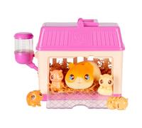 Little Live Pets Mama Surprise Minis Hamster Interactive Plush Rose Enfants