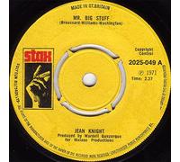 MR BIG STUFF 7" (45) UK STAX 1971 B/W WHY I KEEP LIVING THESE MEMORIES (STXS2033) STAMP ON LABEL