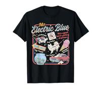 Mr Blue Electric Funny American Boone Heart pour Femmes, Hommes et Enfants T-Shirt