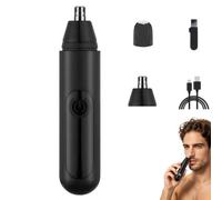 Mr. Bold Pro Tondeuse de nez pour homme (sans affichage numérique) | Outil de coupe de précision rechargeable USB-C, tête douce pour la peau pour peaux sensibles, portable pour les voyages et