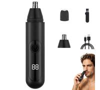 Mr. Bold Pro Tondeuse pour homme avec affichage numérique | Outil de coupe de précision rechargeable USB-C, tête douce pour la peau pour peaux sensibles, portable pour les voyages et