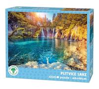 Mr. Broccoli Puzzle Lac de Plitvice 1000 Pièces Cascades d'eau claire