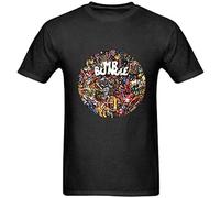 Mr Bungle T Shirt Mens Round Neck Short Sleeves Bottoming Tshirt Fashion T-Shirt Tops Clothing Black XL