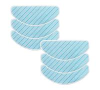 MR.BURGH Accessoires Robots aspirateurs Nettoyage de Tampon de vadrouille Lavable Rag 6 pcs lingettes Fit pour Ecovacs Deebot Ozmo T9 Aspirateur de Robot pièces d'aspirateur