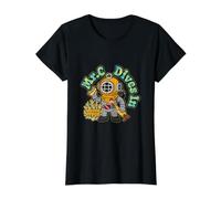 Mr. C Dives in Hot Dog Poulet en Caoutchouc Corail T-Shirt Graphique avec Valeur