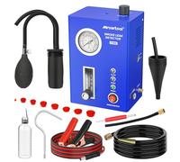 MR CARTOOL Machine à Fumée Automotive avec Indicateur de Pression et Débitmètre de Fumée et Pompe à Air, EVAP Machine à Fumée pour Véhicules, DC 12V Détection de Fuites de Fumée de Carburant