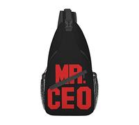 Mr. CEO Cross Chest Bag Sling Backpack Fashion Randonnée Daypack Unisex Chest Shoulder Bag