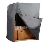 MR. DEKO Aero Protect Housse de protection pour fauteuil-cabine de plage - Taille S à XXL - En tissu ripstop - Résistant à l'hiver et aux UV - Housse de qualité supérieure en toile pour