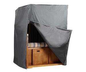 MR. DEKO Aero Protect Housse de protection pour fauteuil-cabine de plage - Taille S à XXL - En tissu ripstop - Résistant à l'hiver et aux UV - Housse de qualité supérieure en toile pour