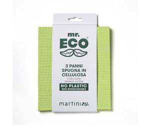 Mr.Eco Martinispa Chiffons éponge en cellulose - 90 g