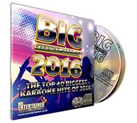 Mr Entertainer Karaoke - Mr Entertainer Big Karaoke Hits of 2016 - Double CD+G (CDG) Pack. 40 Top Songs