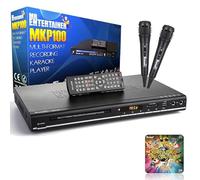 Mr Entertainer MKP100 CDG Lecteur de karaoké DVD MP3G Enregistrement Machine Karaoké HDMI/Record/Rip USB 200 chansons