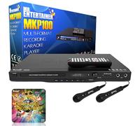 Mr Entertainer MKP100 CDG Lecteur DVD MP3G Karaoké (Microphones filaires + 200 chansons)