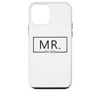 Mr. Est. 2026 Mari Femme Mme Marié Couple Mariage Mr Coque pour iPhone 12 Mini