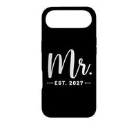 Mr. Est. 2027 Just Married Promu to Mr, Mrs Wedding Coque pour iPhone Air