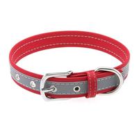 Mr.Fashion Collier ras du cou punk pailleté réfléchissant en cuir microfibre haut de gamme bouton D léger de luxe punk, Simili cuir, Sans pierre précieuse