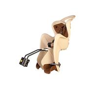 Mr Fox - Siège arrière pour vélo - Pour les enfants jusqu'à 22 kg, de 3 à 8 ans - Fixation au cadre - Beige