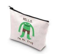 Mr. Frog Trousse de maquillage Mr. Frog Gifts Hello I'm Mr. Frog Souriant série TV Cadeaux Mr. Frog Merch, I'm M. Frog UK