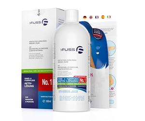 Mr. Fuss® Anti-Callosités Solution No. 1 fortement adoucissant - 500ml | Dissolution callosité extra fort - fortement adoucissant - manucure pédicure - soins des pieds hommes femmes sans poncer