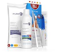 Mr. Fuss® No. 1 - Plus Pack Complete - Petits cuticules - Lot économique de 4 pièces - Solution active - Adoucissant rapidement et fort - 250 ml - Ouate - Couverts